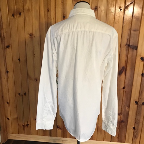 Calvin Klein two pocket long sleeve White Shirt. - Picture 5 of 14
